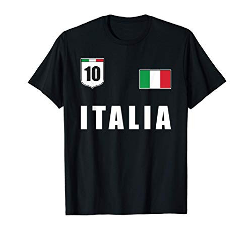 Italia Tee Italy Gift Italian Soccer Jersey Trikot T-Shirt Italia Tee Italy Gift Italian Soccer Jersey Trikot T-Shirt