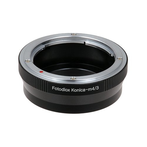 Fotodiox Lens Mount Adapter, Konica AR -Auto-Reflex- Lens to Micro 4/3 Four Thirds System Camera Mount Adapter, for Olympus PEN E-PL1, E-PL1s, E-PL2, E-PL3, E-P2, E-P3, E-M, OM-D, E-M5, Panasonic Lumix DMC-G1, G2, G3, G10, GX1, GH1, GH2, GF1, GF2, GF