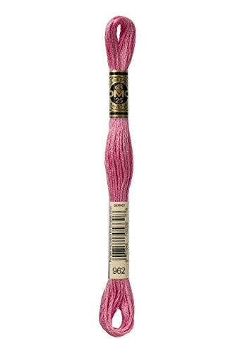 Bulk Buy: DMC Thread Six Strand Embroidery Cotton 8.7 Yards Medium Dusty Rose 117-962 (12-Pack)