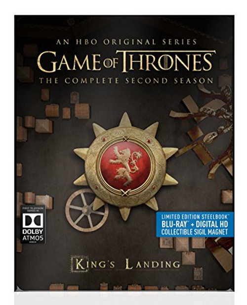 Game of Thrones- Season 2 -Steelbook- -Blu-ray- plus Digital HD Game of Thrones- Season 2 -Steelbook- -Blu-ray- plus Digital HD