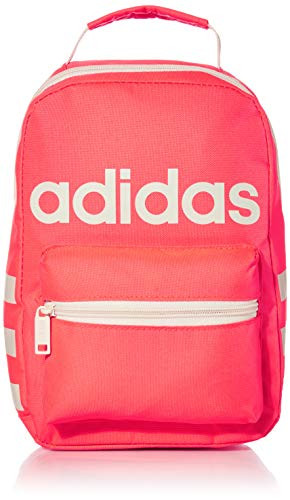 adidas Unisex Santiago Insulated Lunch Bag, Signal Pink/ Pink Tint, ONE SIZE