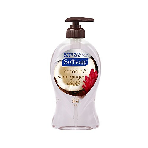 Softsoap Hand Soap Coconut and Warm Ginger - 11.25 oz, Pack of 4 Softsoap Hand Soap Coconut and Warm Ginger - 11.25 oz, Pack of 4