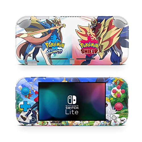 Pokemon Sword and Shield Game Skin for Nintendo Switch Lite Console 100 percent Satisfaction Guarantee