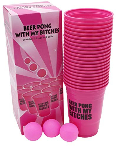Island Dogs Beer Pong with My Btches Ladies Game Pack