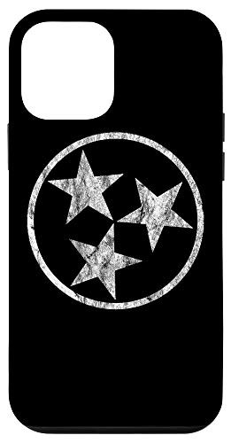 iPhone 12 mini Tennessee State Flag White Stars Simple Distressed TN Fan Case