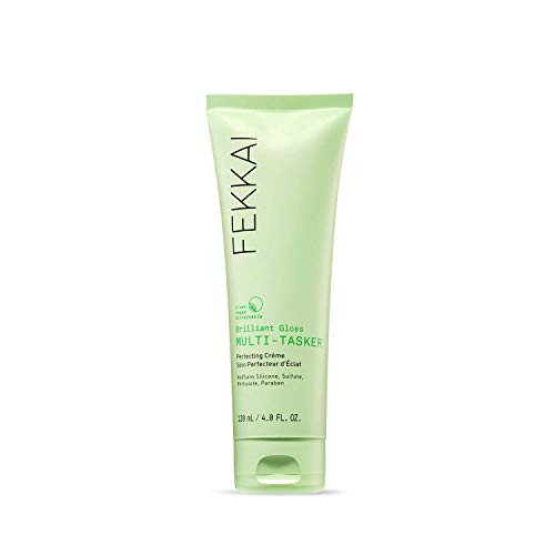 FEKKAI Brilliant Gloss Multi-Tasker Perfecting Crème, Moisturizing Hi-Shine, Boosts Gloss, Clean, Vegan, Sulfate Free, 4oz