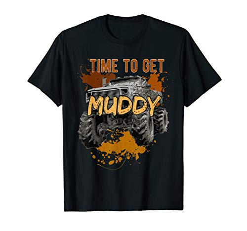 Mud Bogging Mudding TShirt - Mud Racing Fan Gift T Shirt T-Shirt
