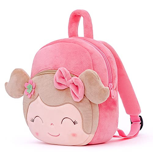 Gloveleya Kids Backpack Toddler Backpack for Girls Plush Backpack for Kids Age 2 plus