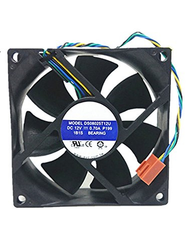 8CM DS08025T12U Cooling Fan, 12V 0.7A 8025 4-pin PWM Temperature Control Computer Case Cooling Fan? for HP DX2300 DX7400 CPU Cooling Fan