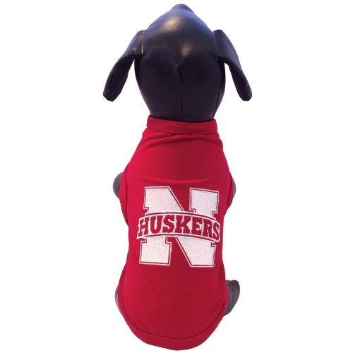 NCAA Nebraska Cornhuskers Cotton Lycra Dog Tank Top, Medium NCAA Nebraska Cornhuskers Cotton Lycra Dog Tank Top, Medium