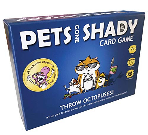 Pets Gone Shady Card Game - Family-Friendly Party Games - Card Games for Adults, Teens  and  Kids