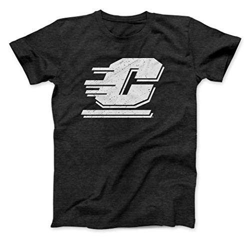 Central Michigan University Premium NCAA Cotton Polyester Blend Collegiate T-Shirts -Central Michigan Chippewas, Medium- Central Michigan University Premium NCAA Cotton Polyester Blend Collegiate T-Shirts -Central Michigan Chippewas, Medium-