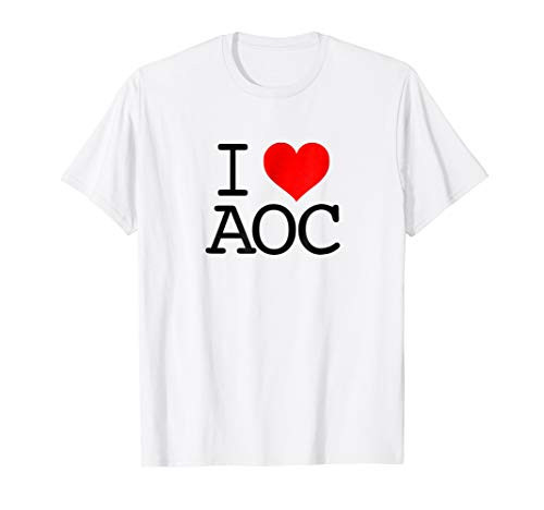 I Love AOC - I Heart Alexandria Ocasio-Cortez Fan Shirt