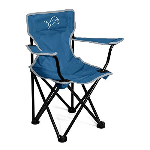 Logo Brands Officially Licensed NFL Detroit Lions Unisex Toddler Folding Chair, One Size, Team Color