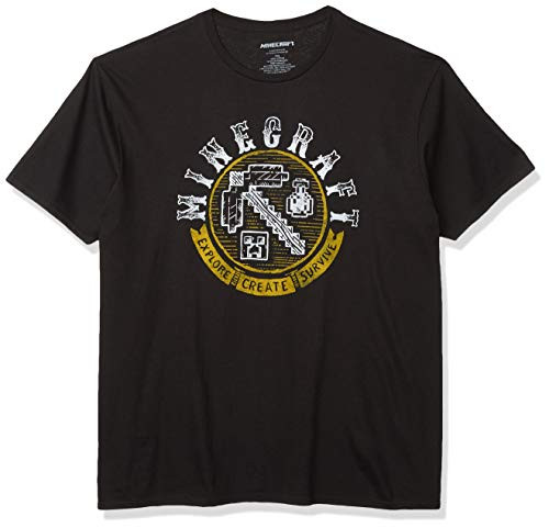 Minecraft Explore Create Survive Men's T-Shirt-Small
