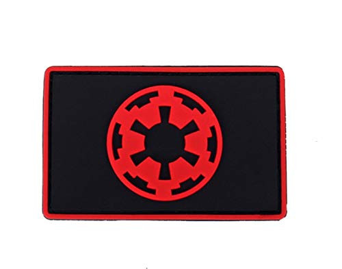 Morton Home 3D PVC Star Wars Imperial Tactical Morale Rubber Patch (red)