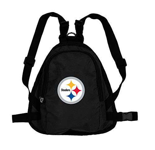 Littlearth NFL Pittsburgh Steelers NFL Pittsburgh Steelers Pet Mini Backpack - Pet Apparel - Pet Accessories - for Dogs and Cats, Team Color, Medium -320161-STLR-M- Littlearth NFL Pittsburgh Steelers NFL Pittsburgh Steelers Pet Mini Backpack - Pet Apparel - Pet Accessories - for Dogs and Cats, Team Color, Medium -320161-STLR-M-