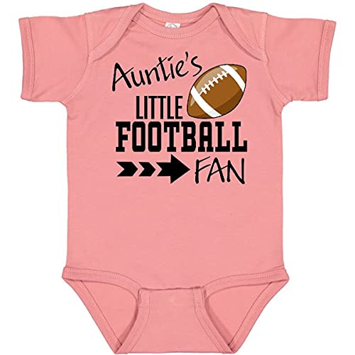inktastic Auntie's Little Football Fan Infant Creeper 6 Months Mauve 31b1c inktastic Auntie's Little Football Fan Infant Creeper 6 Months Mauve 31b1c