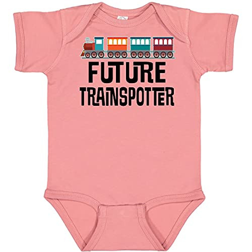 inktastic Future Trainspotter Railway Fan Infant Creeper 12 Months Mauve 33e22