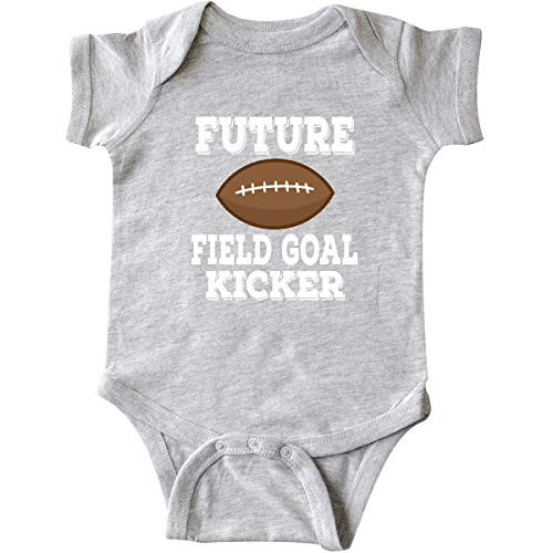 inktastic Football Future Field Goal Infant Creeper Newborn Heather Grey 350a5