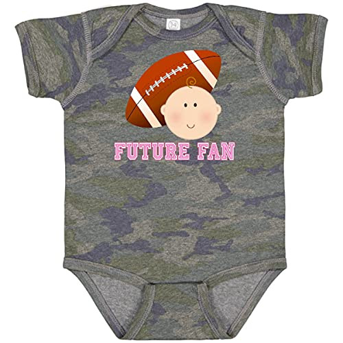 inktastic Girls Football Future Fan Infant Creeper 6 Months Vintage Camo D232 inktastic Girls Football Future Fan Infant Creeper 6 Months Vintage Camo D232