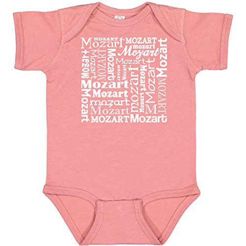 inktastic Mozart Fan Infant Creeper 24 Months Mauve F284 inktastic Mozart Fan Infant Creeper 24 Months Mauve F284