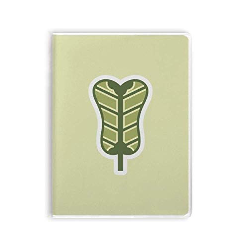 Palmleaf Fan China Pattern Notebook Gum Cover Diary Soft Cover Journal