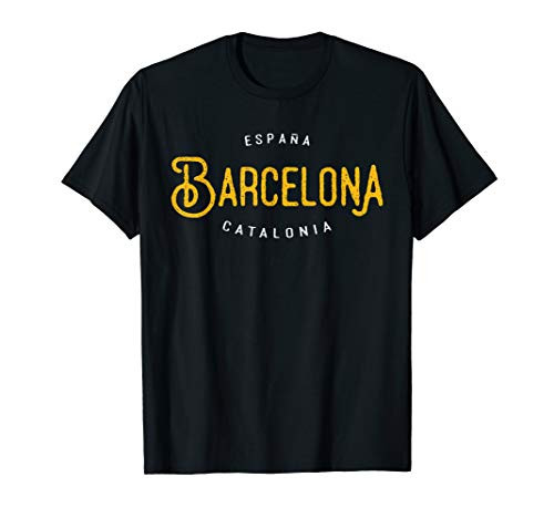 Barcelona Catalonia Spain Europe Destination Souvenir Shirt
