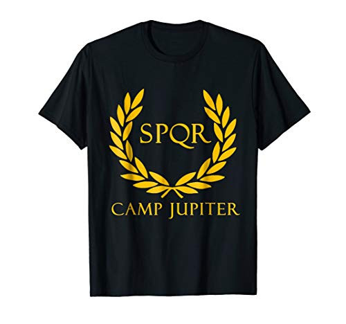 SPQR Senatus Populus Que Romanus Camp Jupiter T-Shirt