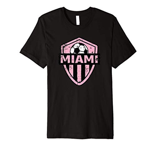 Miami Soccer Jersey Style Football Fan FC Florida Premium T-Shirt