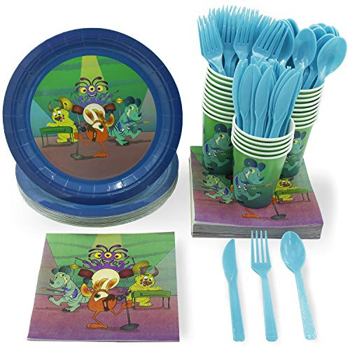 Juvale Monster Party Supplies Serves 24 Includes Plates, Knives, Spoons, Forks, Cups and Napkins. Perfect Monster Birthday Party Pack for Kids Monster Themed Parties. Juvale Monster Party Supplies Serves 24 Includes Plates, Knives, Spoons, Forks, Cups and Napkins. Perfect Monster Birthday Party Pack for Kids Monster Themed Parties.