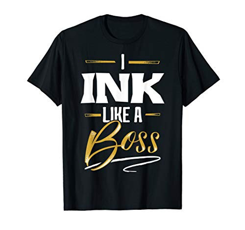 INK Like A Boss Tshirt Floss Like A Boss T-Shirt