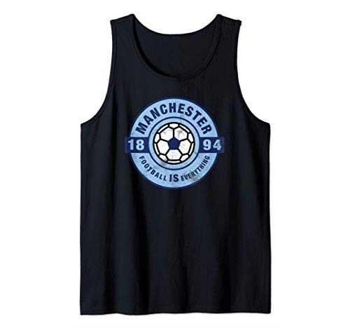 Football Is Everything - City of Manchester Fan Retro 2.0 Tank Top Football Is Everything - City of Manchester Fan Retro 2.0 Tank Top
