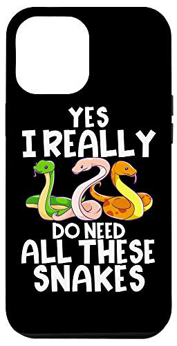 iPhone 12 Pro Max Yes I Really Do Need All These Snakes Joke Funny Ball Python Case