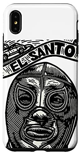 iPhone XS Max Feel-Ink Enmascarado Plata Mexican Wrestler Legend El Santo Case