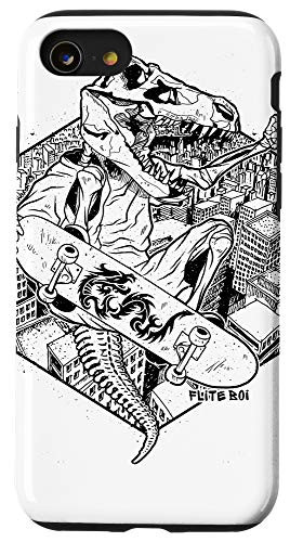 iPhone SE -2020- / 7 / 8 Flite Boi - Skateboards - T-Rex T. Rex Dinosaur Ink Graphic Case