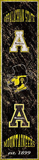NCAA Appalachian State Mountaineers Unisex Appalachian State Heritage Banner Vertical 6x24, Team, 6 x 24 NCAA Appalachian State Mountaineers Unisex Appalachian State Heritage Banner Vertical 6x24, Team, 6 x 24