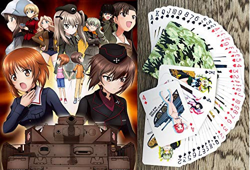 Koshizu Anime Playing Cards -Poker Deck 54 Cards All Different- Girls UND Panzer Manga Anime Koshizu Anime Playing Cards -Poker Deck 54 Cards All Different- Girls UND Panzer Manga Anime