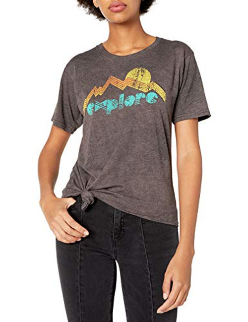 The Mountain Explore Mountain Adult Woman's T-Shirt, Black, Medium The Mountain Explore Mountain Adult Woman's T-Shirt, Black, Medium