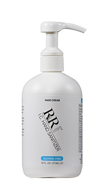 R and R Lotion - ICBL-16 Sanitizer Alcohol Free Formulated as a Moisturizing Hand Cream Using The Antiseptic BZK to Kill Germs. NSF Cert, FDA Reg, Fragrance and Paraben Free, ASTM, Pat Pend. USA R and R Lotion - ICBL-16 Sanitizer Alcohol Free Formulated as a Moisturizing Hand Cream Using The Antiseptic BZK to Kill Germs. NSF Cert, FDA Reg, Fragrance and Paraben Free, ASTM, Pat Pend. USA