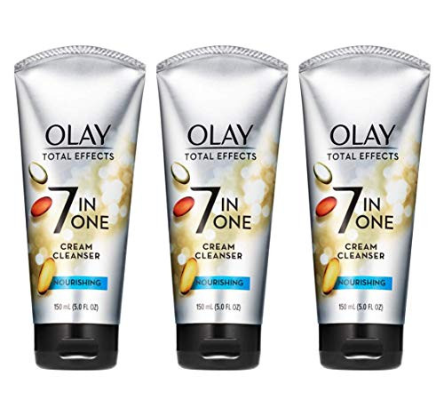Facial Cleanser by Olay Total Effects Nourishing Cream Facial Cleanser, 5 Oz, -Pack of 3- Facial Cleanser by Olay Total Effects Nourishing Cream Facial Cleanser, 5 Oz, -Pack of 3-