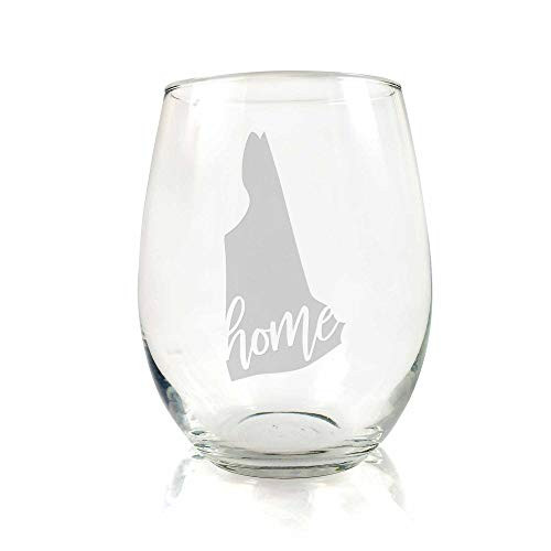 New Hampshire State Stemless Wine Glass - New Hampshire Gift, New Hampshire Wine Glass, New Hampshire Fan Gift New Hampshire State Stemless Wine Glass - New Hampshire Gift, New Hampshire Wine Glass, New Hampshire Fan Gift