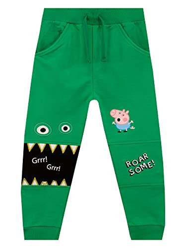 Peppa Pig Boys' George Pig Sweatpants Size 6 Green