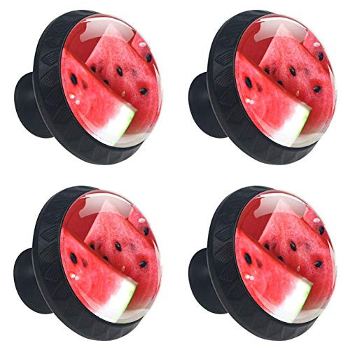 Idealiy Watermelon Pieces Cabinet Door Knobs Handles Pulls Cupboard Handles Drawer Wardrobe 4pcs