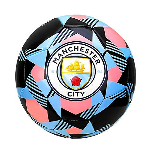 Icon Sports Compatible with Manchester City Soccer Ball Officially Licensed Size 5 02-1