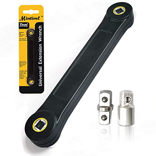 QETRABONE-Universal Extension Wrench, Tight Reach Wrench, Extension Wrench, 3/8 Universal Extension Wrench Access to Narrow Spaces Easily for Home Car Repair Tool -3/8 Drive Dual Head-