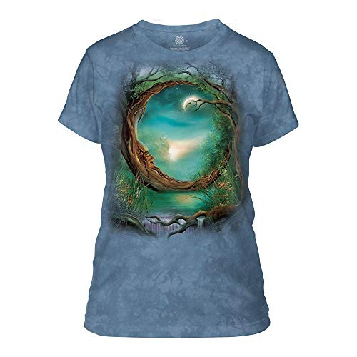 The Mountain Women's Moon Tree Apparel, Blue, Medium