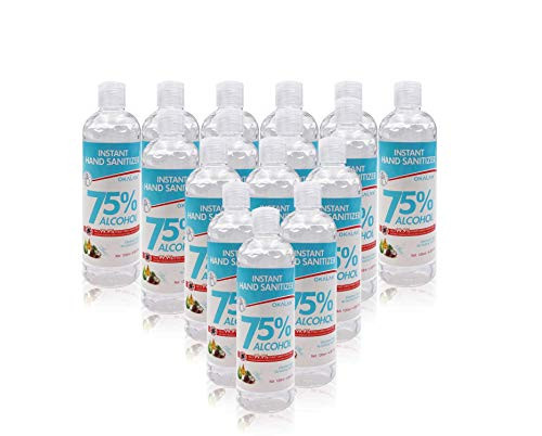 Hand Sanitizer Gel -16 Pack - 4 oz Bottle- - 75 percent Alcohol - Kills 99.99 percent of Germs - No Rinse - Instant Clean with No Water Needed - Small 4oz Bulk Travel Size Individual Personal Bottle Hand Sanitizer Gel -16 Pack - 4 oz Bottle- - 75 percent Alcohol - Kills 99.99 percent of Germs - No Rinse - Instant Clean with No Water Needed - Small 4oz Bulk Travel Size Individual Personal Bottle