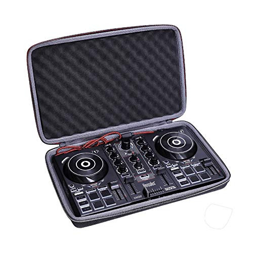 XANAD Hard Case Compatible for Numark Party Mix or Native Instruments Maschine Mikro Mk3 Drum Controller?Inner Grey?