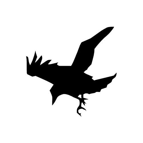 Crow Raven Jackdaw Auto Sticker,Vinyl Car Decal,Decor for Window,Bumper,Laptop,Walls,Computer,Tumbler,Mug,Cup,Phone,Truck,Car Accessories